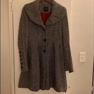 Express tweed pea coat